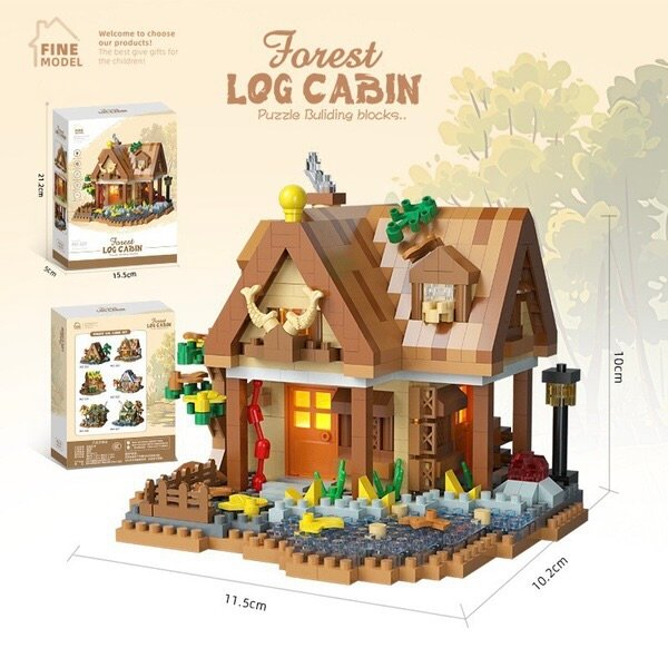 Cabin House - MZ323 (Warm)