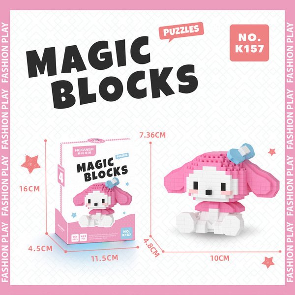 Sanrio - My Melody V1 (Character Bricks - Large)