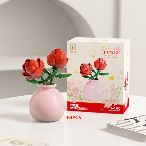 Potted - M3180 (Red Rose)