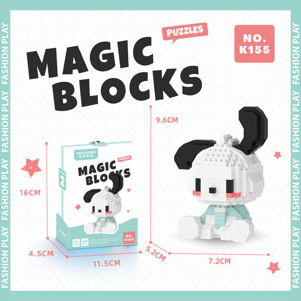 Sanrio - Pochacco V1 (Character Bricks - Large)