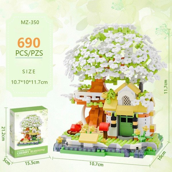 Tree House - MZ350 (Sakura Green)