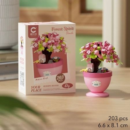 Tree House Potted Mini - 7454