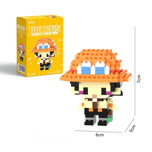 One Piece - Portgas D. Ace (Character Bricks)
