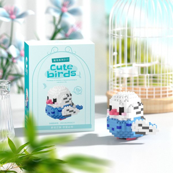 Bird - 8913 (Cute Bird Blue)