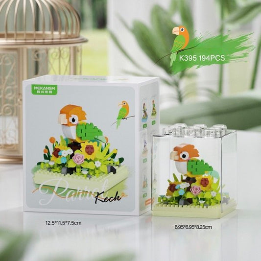 Bird Box Cover - K395 (Parrot Keck)