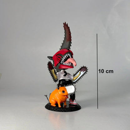 Chainsaw Man - Chainsaw Man with Pochita V1 (Action Figure - Medium)