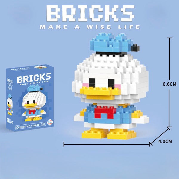 Disney Characters - Donald Duck (Character Bricks)
