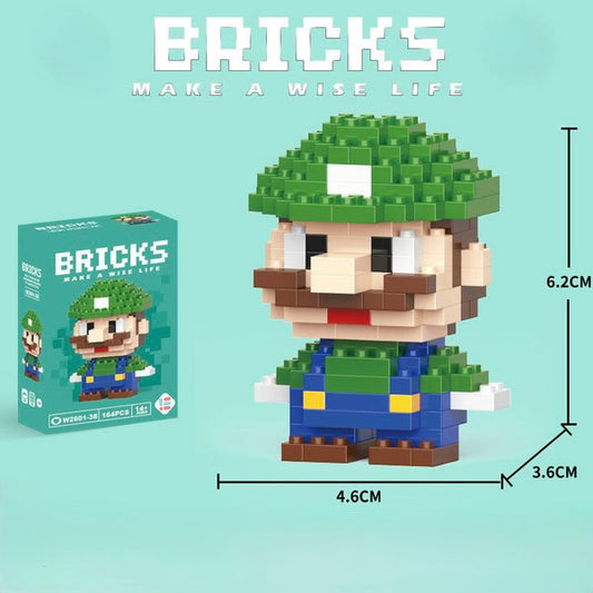 Disney Characters - Luigi (Character Bricks)