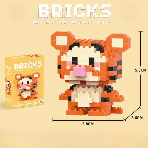 Disney Characters - Tigger V1 (Character Bricks)