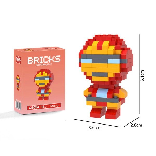 Marvel - Ironman V1 (Character Bricks)