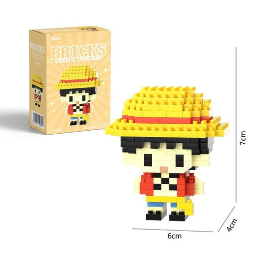 One Piece - Monkey D. Luffy V2 (Character Bricks)