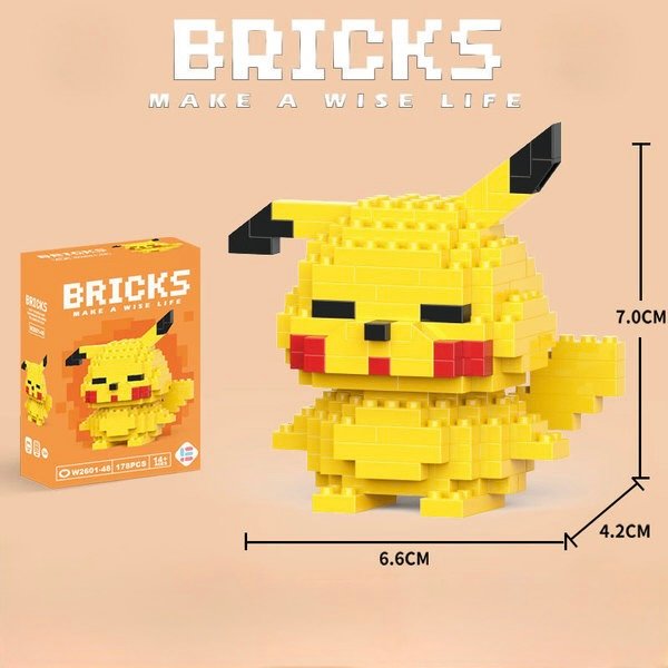 Pokemon - Pikachu (Character Bricks)