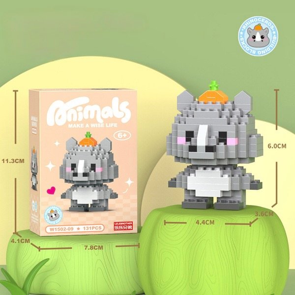 Animal - Rhino (Character Bricks)