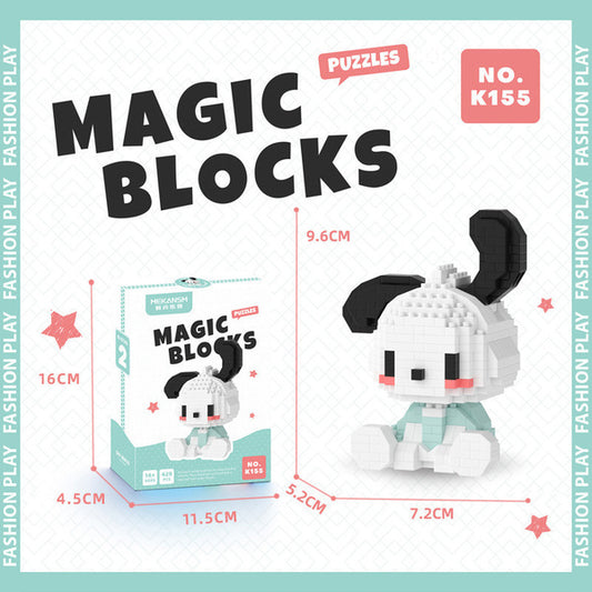 Sanrio - Pochacco V1 (Character Bricks - Large)