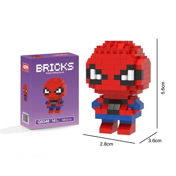 Marvel - Spiderman V1 (Character Bricks)