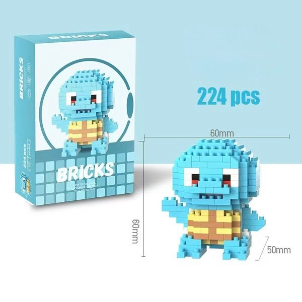 Pokemon - Squirtle (Character Bricks)