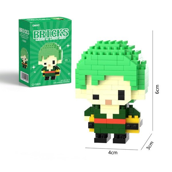 One Piece - Roronoa Zoro (Character Bricks)