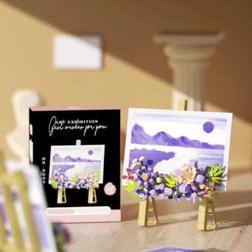 Canvas - Lavender Mountains