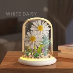 Cylinder Cover - White Daisy