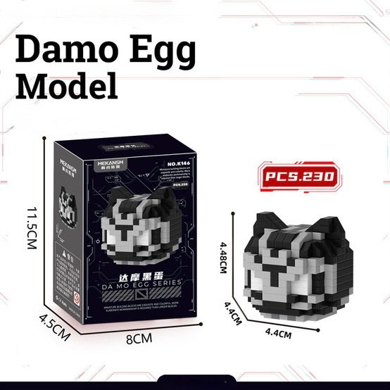 Damo Egg - Black Panther