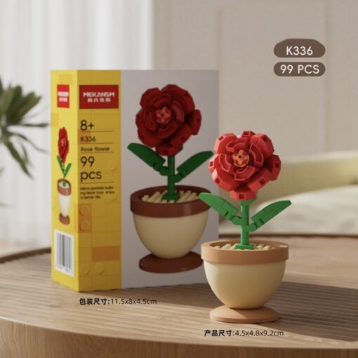 Potted - K336 (Red Rose)