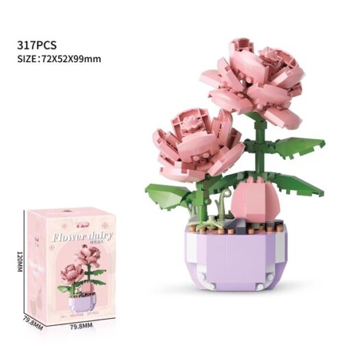 Potted - Pink Rose