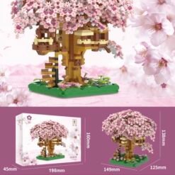 Alternative view of Tree House - Sakura Pink (Small)