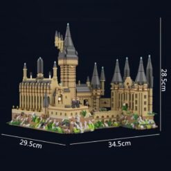 Alternative view of Hogwarts Magic Castle (Large)