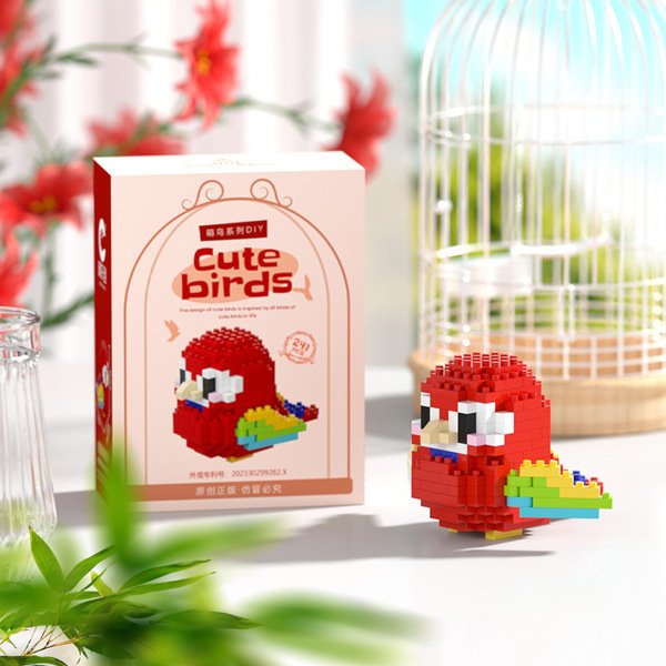 Bird - 8911 (Cute Bird Red)
