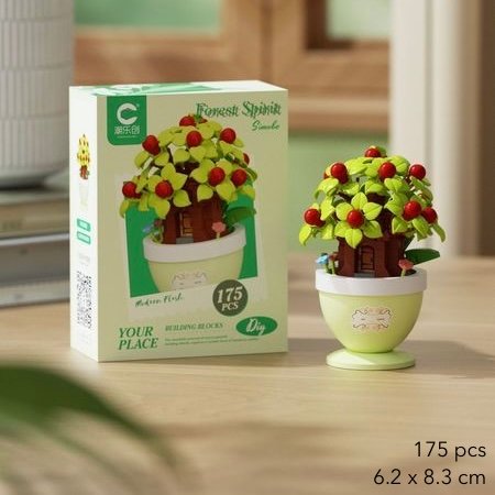 Tree House Potted Mini - 7455